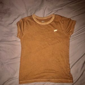 Tan t shirt